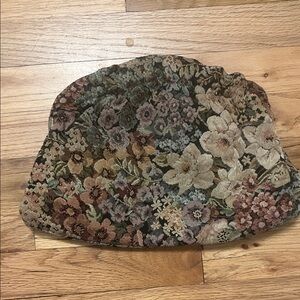 Vintage Tibor Handbags California Floral Tapestry Clutch